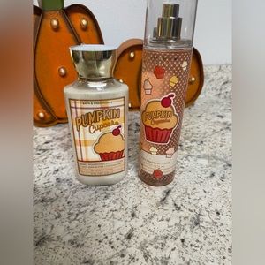 Bath and body works pumpkin cupcake